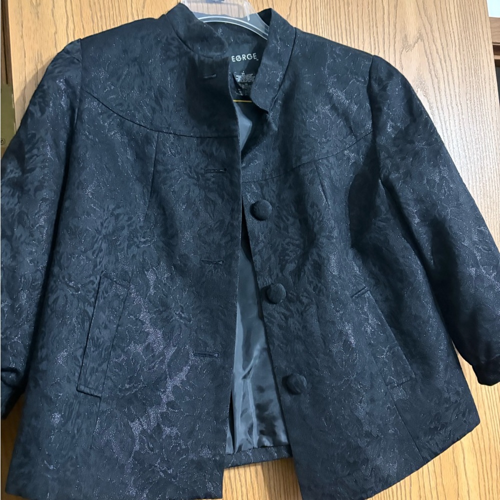 George Black Textured Jacket